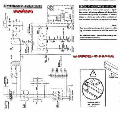 shéma électrique du montana